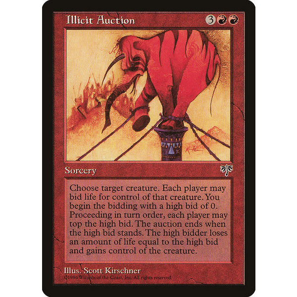 Magic: The Gathering Illicit Auction (183) Moderately Played