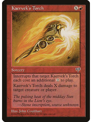 Magic: The Gathering Kaervek's Torch (185) Lightly Played