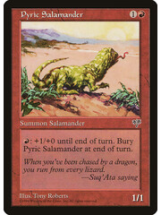 Magic: The Gathering Pyric Salamander (187) Lightly Played