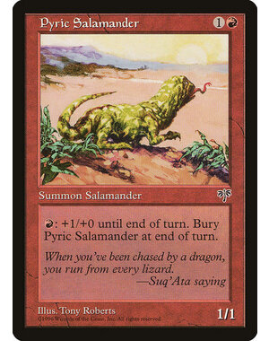 Magic: The Gathering Pyric Salamander (187) Lightly Played