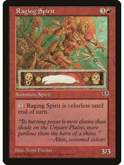 Magic: The Gathering Raging Spirit (188) Lightly Played