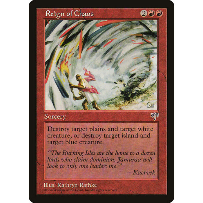 Magic: The Gathering Reign of Chaos (190) Heavily Played