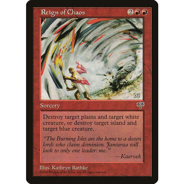 Magic: The Gathering Reign of Chaos (190) Moderately Played