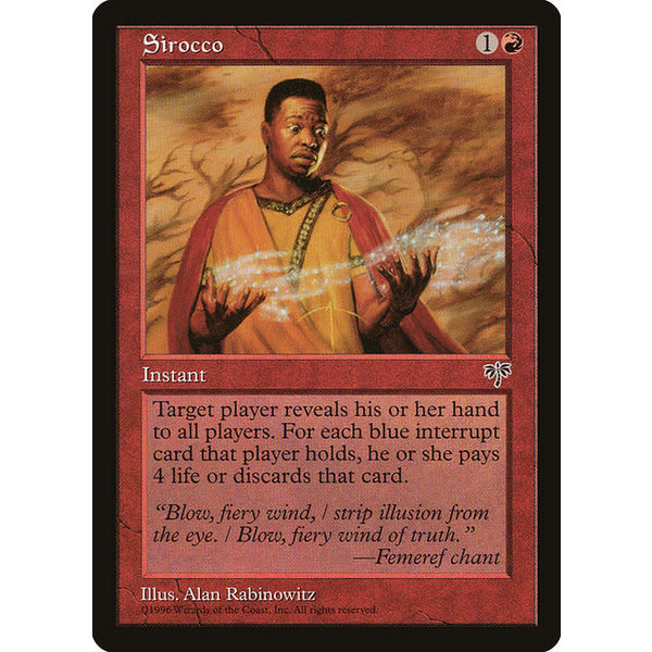 Magic: The Gathering Sirocco (192) Lightly Played