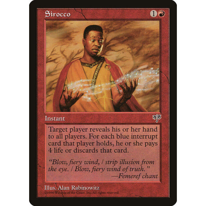Magic: The Gathering Sirocco (192) Lightly Played