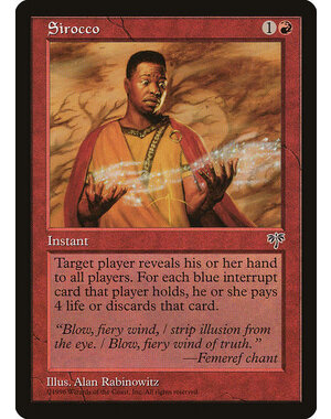 Magic: The Gathering Sirocco (192) Moderately Played