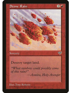 Magic: The Gathering Stone Rain (194) Heavily Played