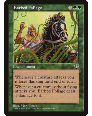 Magic: The Gathering Barbed Foliage (207) Lightly Played