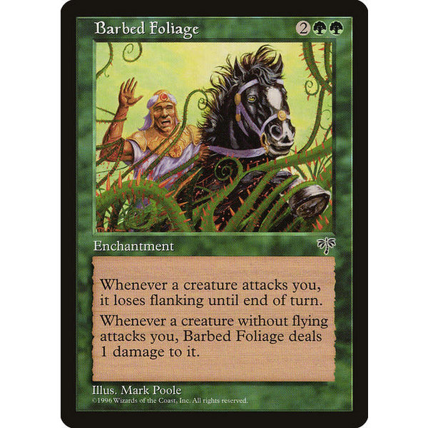 Magic: The Gathering Barbed Foliage (207) Lightly Played