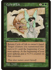 Magic: The Gathering Cycle of Life (211) Heavily Played