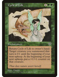 Magic: The Gathering Cycle of Life (211) Moderately Played