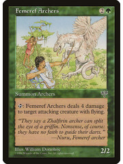 Magic: The Gathering Femeref Archers (215) Heavily Played