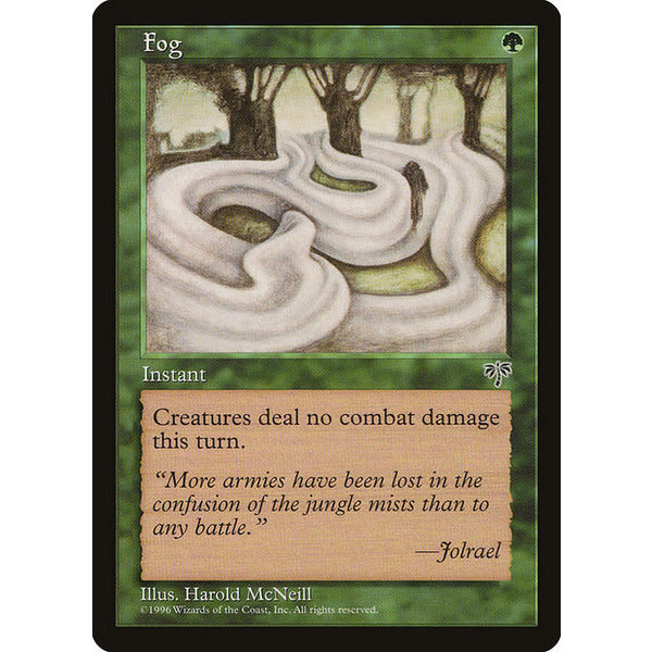 Magic: The Gathering Fog (216) Moderately Played
