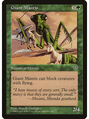 Magic: The Gathering Giant Mantis (218) Heavily Played