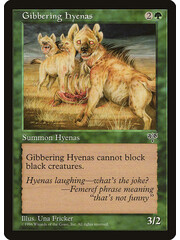 Magic: The Gathering Gibbering Hyenas (219) Lightly Played