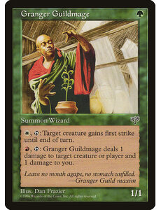 Magic: The Gathering Granger Guildmage (220) Heavily Played