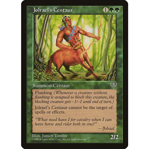 Magic: The Gathering Jolrael's Centaur (222) Heavily Played