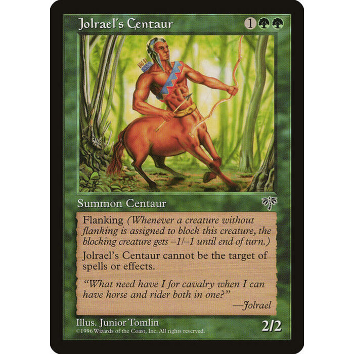 Magic: The Gathering Jolrael's Centaur (222) Lightly Played