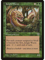 Magic: The Gathering Jungle Wurm (224) Heavily Played