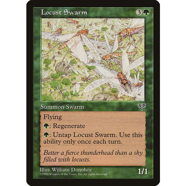 Magic: The Gathering Locust Swarm (226) Lightly Played