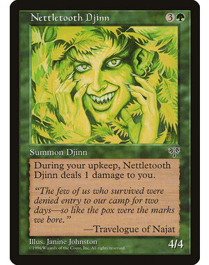 Magic: The Gathering Nettletooth Djinn (232) Moderately Played