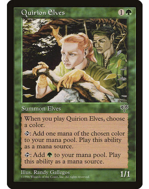 Magic: The Gathering Quirion Elves (234) Moderately Played