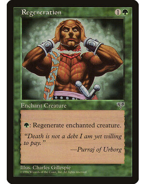 Magic: The Gathering Regeneration (236) Heavily Played