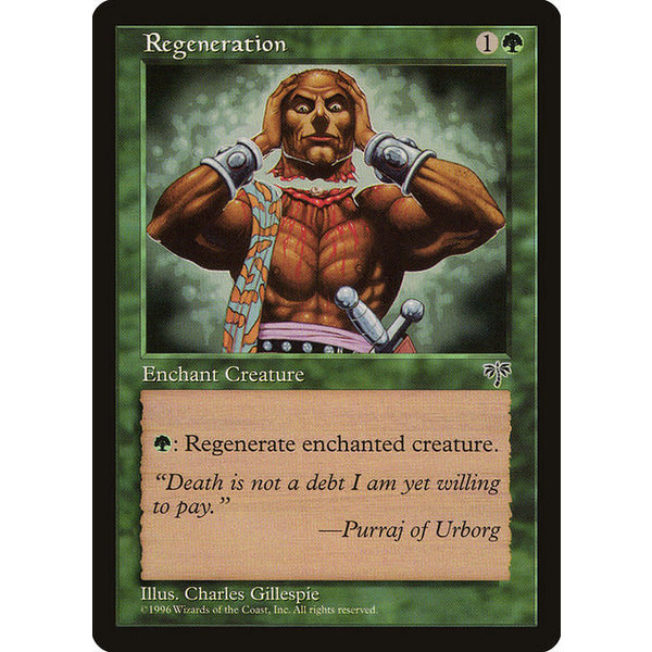 Magic: The Gathering Regeneration (236) Lightly Played