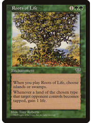 Magic: The Gathering Roots of Life (237) Heavily Played