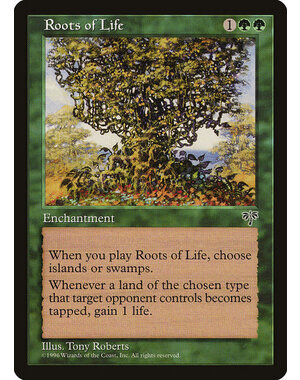 Magic: The Gathering Roots of Life (237) Heavily Played