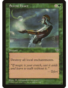 Magic: The Gathering Serene Heart (242) Lightly Played