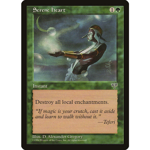 Magic: The Gathering Serene Heart (242) Lightly Played