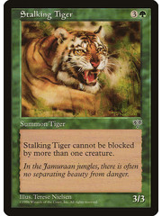 Magic: The Gathering Stalking Tiger (243) Heavily Played