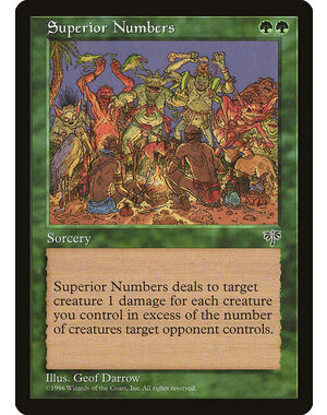 Magic: The Gathering Superior Numbers (244) Lightly Played