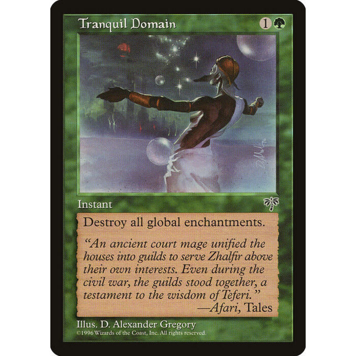 Magic: The Gathering Tranquil Domain (245) Heavily Played