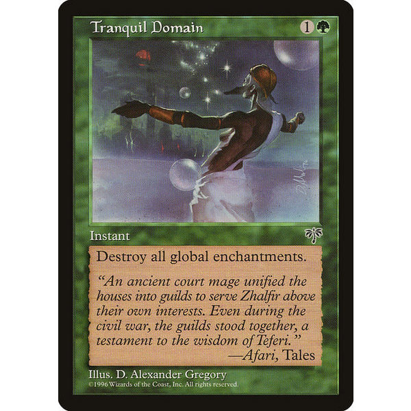 Magic: The Gathering Tranquil Domain (245) Lightly Played