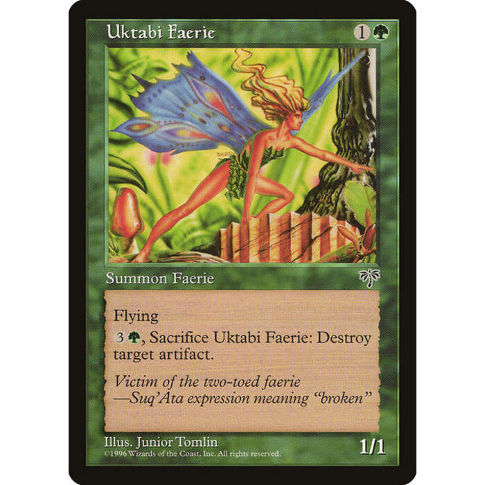 Magic: The Gathering Uktabi Faerie (247) Moderately Played