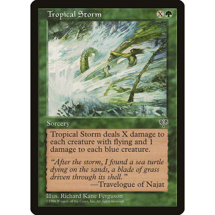 Magic: The Gathering Tropical Storm (246) Heavily Played
