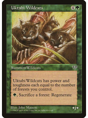 Magic: The Gathering Uktabi Wildcats (248) Heavily Played
