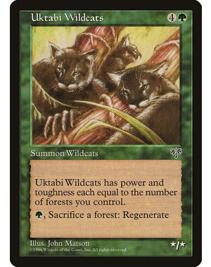 Magic: The Gathering Uktabi Wildcats (248) Heavily Played