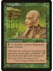 Magic: The Gathering Village Elder (251) Lightly Played