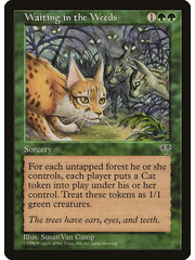 Magic: The Gathering Waiting in the Weeds (252) Moderately Played