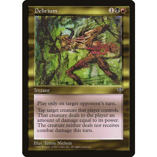 Magic: The Gathering Delirium (260) Heavily Played