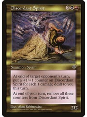 Magic: The Gathering Discordant Spirit (261) Moderately Played