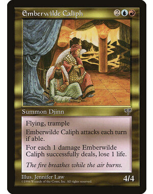 Magic: The Gathering Emberwilde Caliph (262) Moderately Played