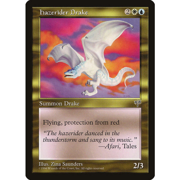 Magic: The Gathering Hazerider Drake (268) Heavily Played