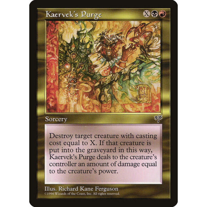 Magic: The Gathering Kaervek's Purge (270) Lightly Played