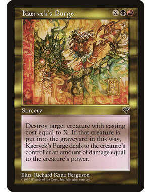Magic: The Gathering Kaervek's Purge (270) Moderately Played