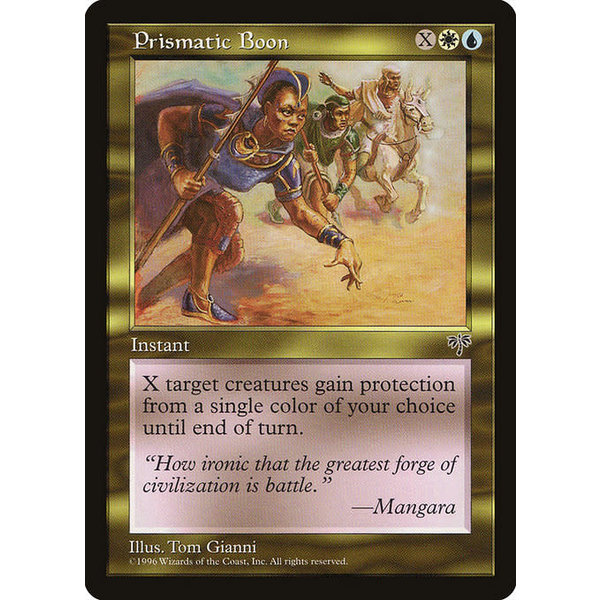 Magic: The Gathering Prismatic Boon (274) Lightly Played
