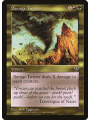 Magic: The Gathering Savage Twister (280) Lightly Played